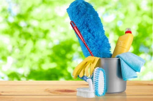 Professional communal area cleaning in a Catford residential block
