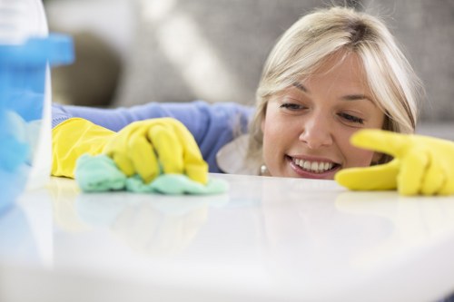 Deep carpet cleaning treatment removing embedded dirt from a Catford home
