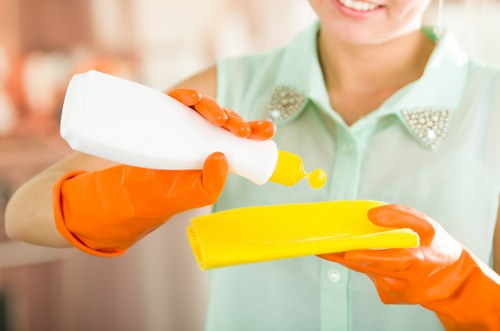 Final resolution step in a carpet cleaning complaint